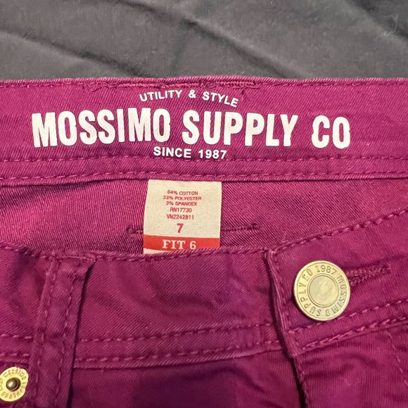 Mossimo Petite Size 6 Skinny Jeans in Fuscia - Picture 7 of 7
